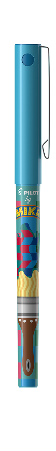 Cienkopis kulkowy V5 HI-TECPOINT MIKA Pilot jasnoniebieski